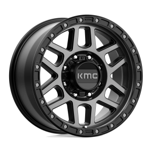 KMC KM544 MESA 17X9 -12 SATIN BLACK WITH GRAY TINT | KM54479080412N