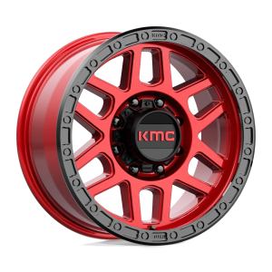 KMC KM544 MESA 18X9 18 CANDY RED WITH BLACK LIP | KM54489088918