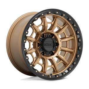 KMC KM547 CARNAGE 16X8 0 MATTE BRONZE WITH BLACK LIP | KM54768068600