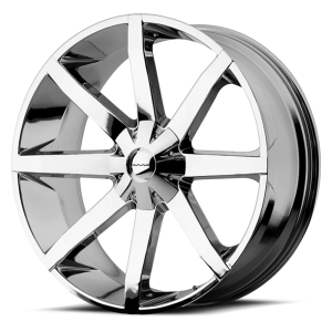 KMC KM651 SLIDE 22X9.5 38 CHROME | KM65122906238