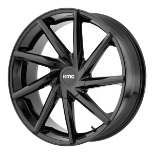 KMC KM705 BURST 22X9 30 GLOSS BLACK | KM70522965330