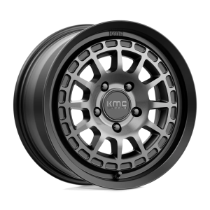 KMC KM719 CANYON 17X8 35 SATIN BLACK WITH GRAY TINT | KM71978012435