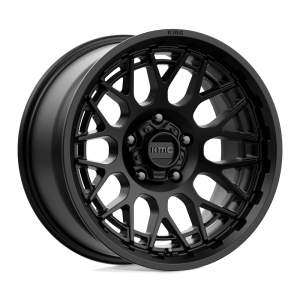 KMC KM722 TECHNIC 20X9 0 SATIN BLACK | KM72229050700