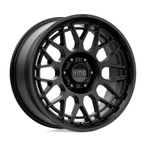 KMC KM722 TECHNIC 20X9 18 SATIN BLACK | KM72229063718