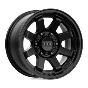 KMC KM723 TRAIL 16X8 0 SATIN BLACK | KM72368068700US