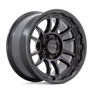 KMC KM727 WRATH 17X8.5 0 SATIN BLACK | KM727MX17855000