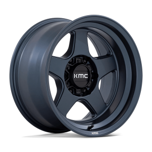 KMC KM728 LOBO 17X8.5 -10 METALLIC BLUE | KM728LX17855010N