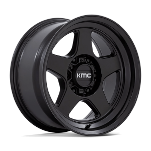 KMC KM728 LOBO 17X8.5 -10 MATTE BLACK | KM728MX17856310N