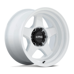 KMC KM728 LOBO 17X8.5 -10 GLOSS WHITE | KM728WX17855010N