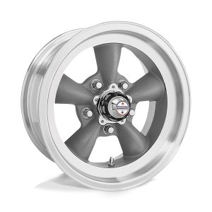 AMERICAN RACING VINTAGE VN105 TORQ THRUST D 15X10 -44 TORQ THRUST GRAY MACHINED LIP | VN1055161