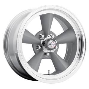 AMERICAN RACING VINTAGE VN309 TT O 15X7 -5 VINTAGE SILVER MACHINED LIP | VN3095761US