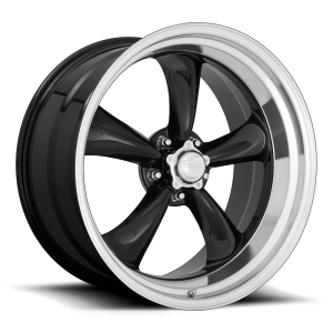 AMERICAN RACING VINTAGE VN315 TORQ THRUST II 1 PC 22X11 18 GLOSS BLACK MACHINED LIP | VN31522150318