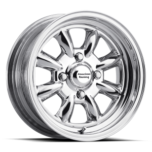 AMERICAN RACING VINTAGE VN401 SILVERSTONE 14X6 XX POLISHED | VN401460XX