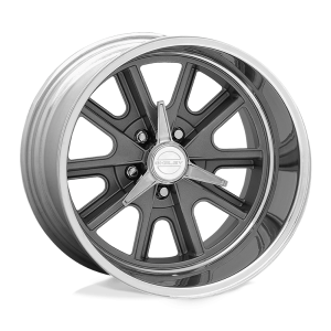 AMERICAN RACING VINTAGE VN427 SHELBY COBRA 15X10 XX TWO-PIECE MAG GRAY CENTER POLISHED BARREL | VN427510XX