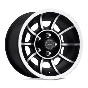 AMERICAN RACING VINTAGE VN47 VECTOR 15X8.5 6 SATIN BLACK MACHINED | VN4758565B