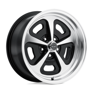 AMERICAN RACING VINTAGE VN501 500 MONO CAST 15X7 0 GLOSS BLACK MACHINED | VN50157012500