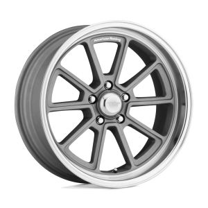 AMERICAN RACING VINTAGE VN510 DRAFT 20X10 6 VINTAGE SILVER DIAMOND CUT LIP | VN51021034406