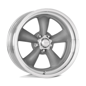 AMERICAN RACING VINTAGE VN205 CLASSIC TORQ THRUST II CUSTOM 20X10 XX TORQ THRUST GRAY POLISHED LIP | VNCL205210XX