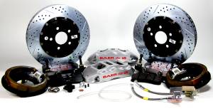 Baer Brake Systems Brake Components Extreme+ Brake System Rear Ext+ RS w park; Extreme+ Rear 2005-2014 Ford Mustang Base | 4262153S