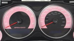 US Speedo Custom Gauge Face; MPH; Pink; 2007-2013 Chevrolet/GMC Truck & SUV | 9001200738