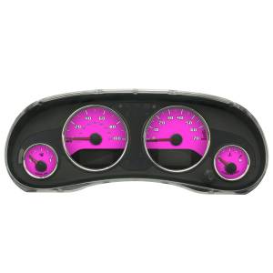 US Speedo Custom Gauge Face; MPH; Pink; 2007-2014 Jeep Wrangler | WRA088