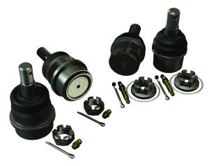 TeraFlex JK HD Ball Joint Kit w/ Knurl - All 4; JK Wrangler (2-door);JK Wrangler Unlimited (4-door) | 3442022