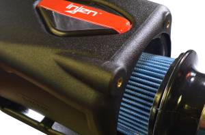 Injen Wrinkle Black PF Cold Air Intake System with Rotomolded Air Filter Housing  | PF5005WB