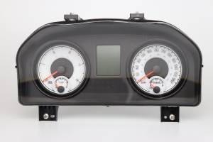 US Speedo Custom Gauge Face; MPH; White; 2013-2018 Dodge Ram Diesel | RAM141D0