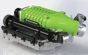 Magnuson TVS2650R Vengeance Supercharger Kit for 2015-2020 Challenger/Charger Hellcat 6.2L.  | 01-26-62-502-BL
