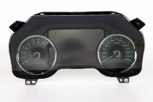 US Speedo Custom Gauge Face; MPH; 13-Mil Green; 2015-2018 Ford F150 Raptor | RAP1713