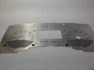 US Speedo Custom Gauge Face; MPH; B-Blue; 2011-2014 Ford F150 Lariat/King Ranch | SSF36B