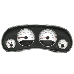 US Speedo Custom Gauge Face; MPH; White; 2007-2014 Jeep Wrangler | WRA080