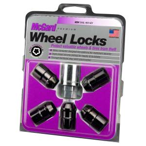 McGard - McGard Cone Seat Exposed Style Wheel Locks-Black-5 Lock Set;  | 24548 - Image 2