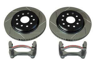 TeraFlex JK Front Big Rotor Kit - Slotted - 5-Lug; JK Wrangler (2-door);JK Wrangler Unlimited (4-door) | 4303490