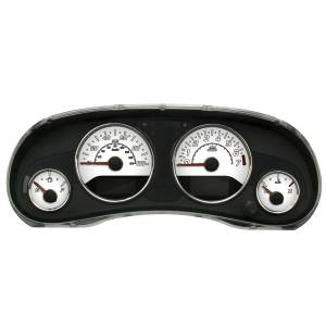 US Speedo Custom Gauge Face; MPH; White; 2015-2018 Jeep Wrangler | WRA170