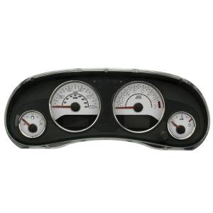 US Speedo Custom Gauge Face; MPH; Silver; 2015-2018 Jeep Wrangler | WRA172