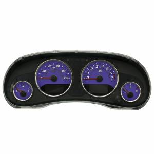 US Speedo Custom Gauge Face; MPH; Purple; 2015-2018 Jeep Wrangler | WRA177