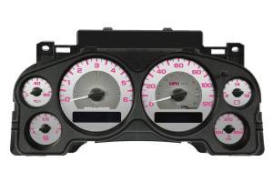 US Speedo Custom Gauge Face; MPH; P-Pink; 2007-2013 Chevrolet/GMC Truck & SUV | SSGM27P
