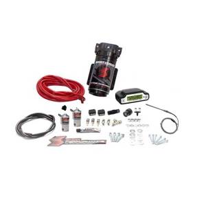 Snow Performance Diesel Stage 3 Boost CoolerWater-Methanol Injection Kit Chevy/GMC LBZ/LLY/LMM/LML/L5P Duramax (Red High Temp Nylon Tubing; Quick-Connect Fittings).;  | SNO-530-T