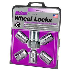 McGard - McGard Cone Seat Exposed Style Wheel Locks-Chrome-5 Lock Set;  | 24538 - Image 2
