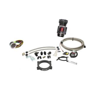 Snow Performance - Snow Performance Stage 2 Boost Cooler; 2016+ Chevy Camaro SS 6.2L LT1 Forced Induction Water-Methanol Injection Kit (Stainless Braided Line; 4AN Fittings).;  | SNO-2161-BRD-T