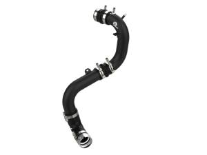 Products - Air Intake and Power Adders - aFe - aFe 21-22 Ford Bronco V6-2.7Ltt BladeRunner 2.75in Alum Cold Charge Pipe - Black