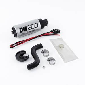 DeatschWerks - DeatschWerks 85-97 Ford Mustang 255 LPH DW200 In-Tank Fuel Pump w/ Install Kit