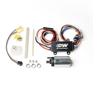 DeatschWerks - DeatschWerks DW440 440lph Brushless Fuel Pump w/ PWM Controller & Install Kit 11-14 Ford Mustang GT