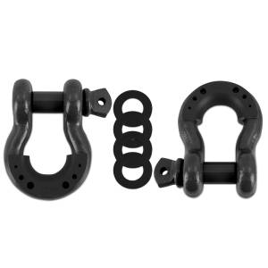 Mishimoto Borne D-Ring Shackle Set Black