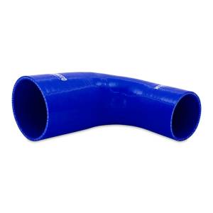 Mishimoto Silicone Reducer Coupler 90 Degree 2.5in to 3.25in - Blue