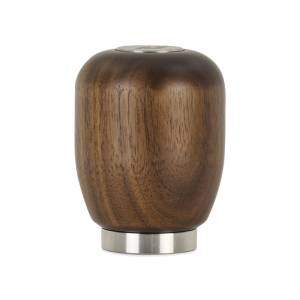 Mishimoto Short Steel Core Wood Shift Knob - Walnut