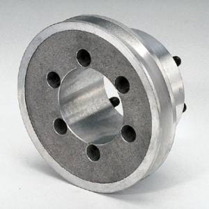 Moroso Chrysler 340-440 (Standard Dampener) Crankshaft Pulley - Single Groove - Cast Aluminum