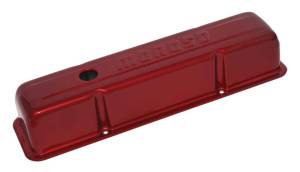 Moroso Chevrolet Small Block Valve Cover - Red Powder Coat - Single