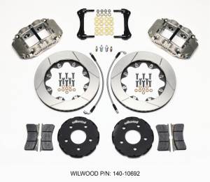 Wilwood Forged Superlite 4R ST BB Front Kit Road Race 94-04 Mustang